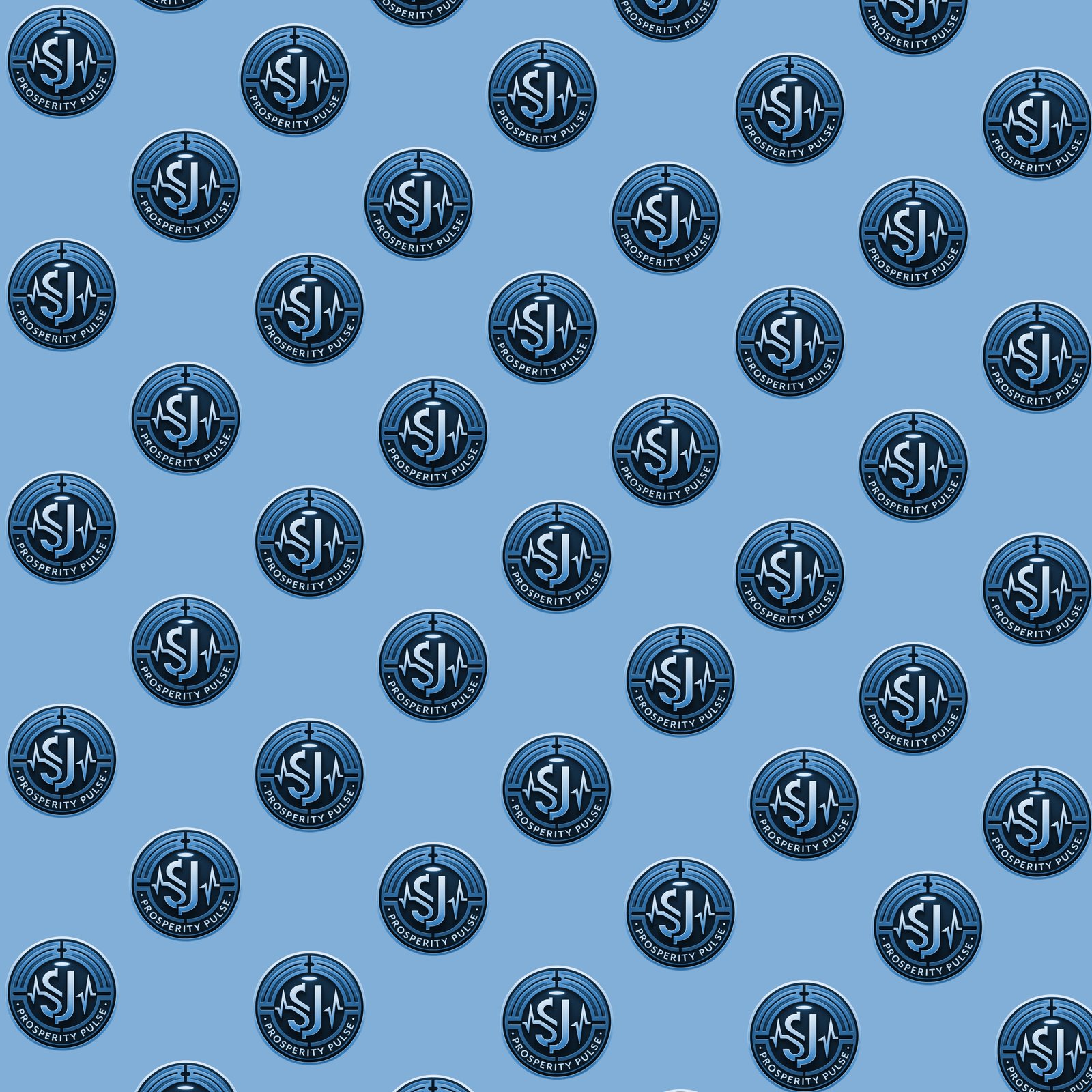 SJ Prosperity Pulse logo background pattern